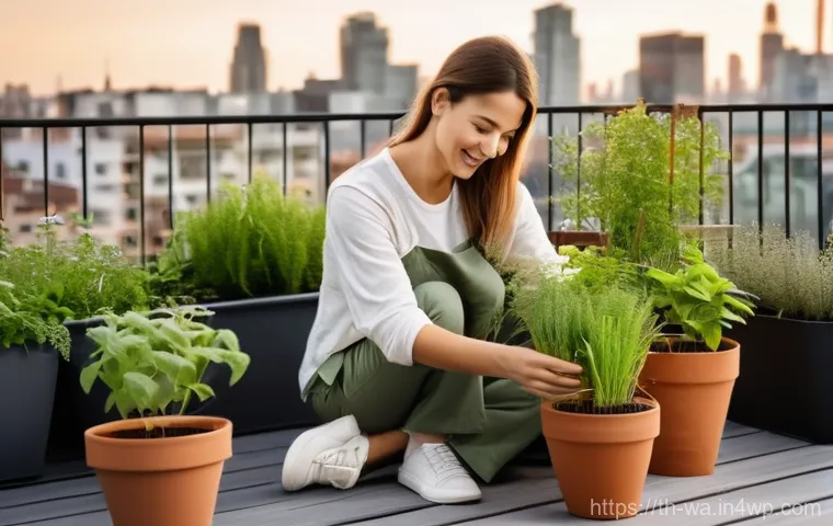 탄소 격리 식재의 효과적인 홍보 방법 - Prompt 1: Urban Green Oasis**